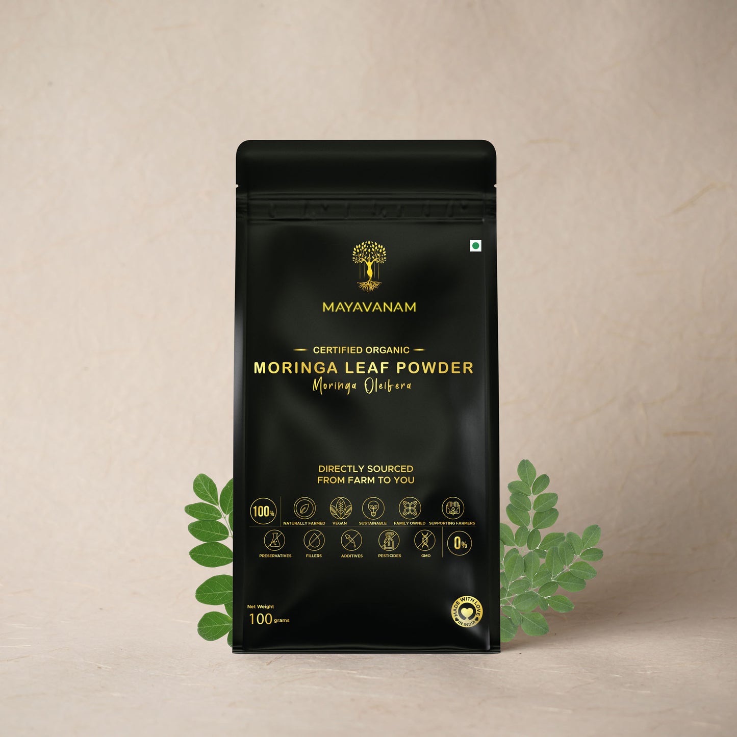 Moringa Leaf Powder | Full Pack – 100g