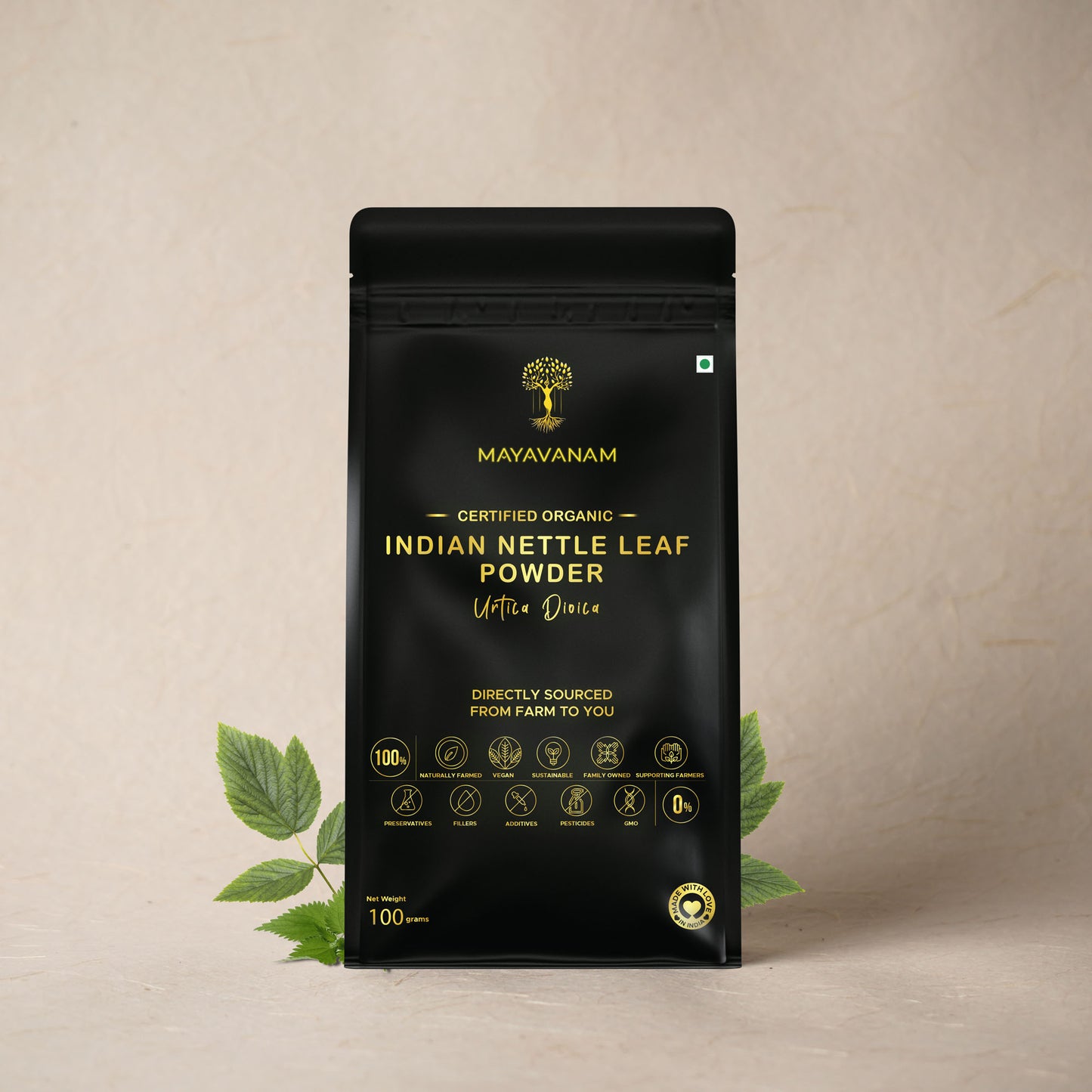 Indian Nettle Leaf Powder | Full Pack – 100g