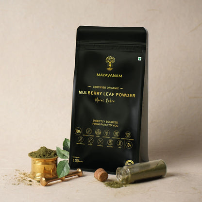 Mulberry Leaf Powder | Full Pack – 100g