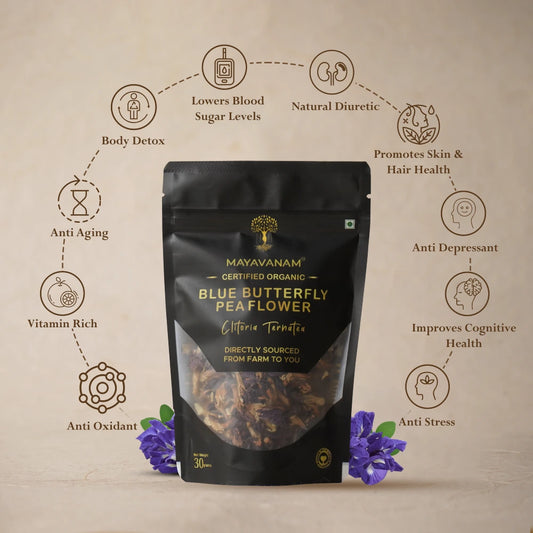 Calm & Focus | Blue Butterfly Pea · Moringa