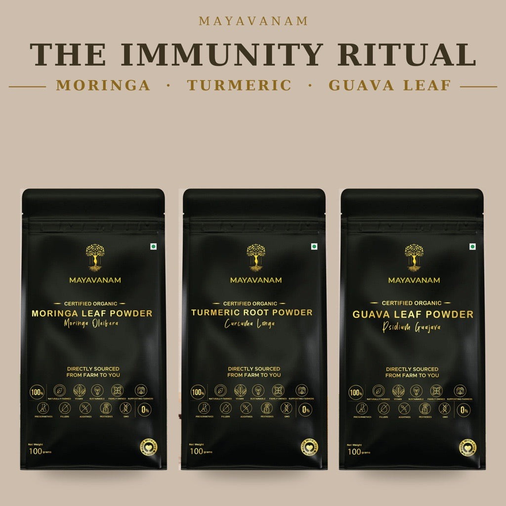 Immunity Ritual | Moringa · Turmeric · Guava