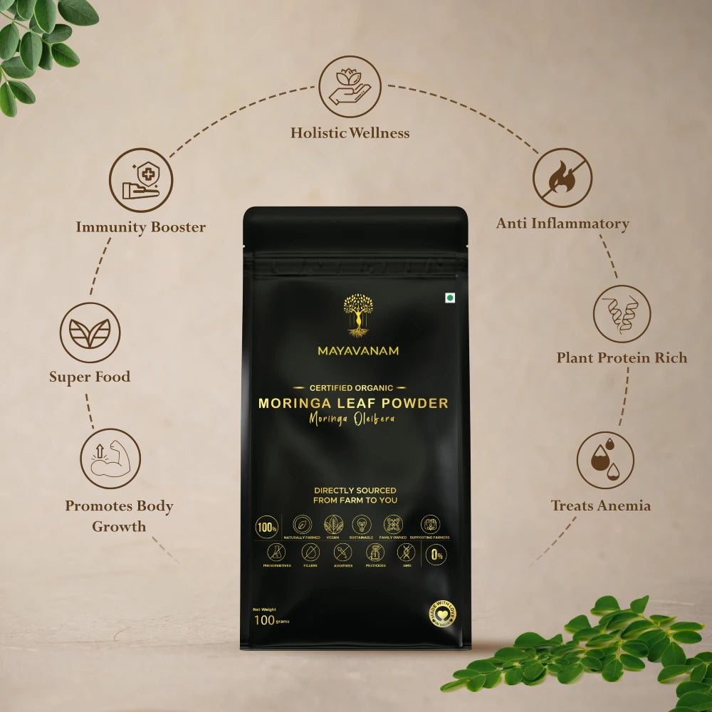Moringa Leaf Powder | Full Pack – 100g